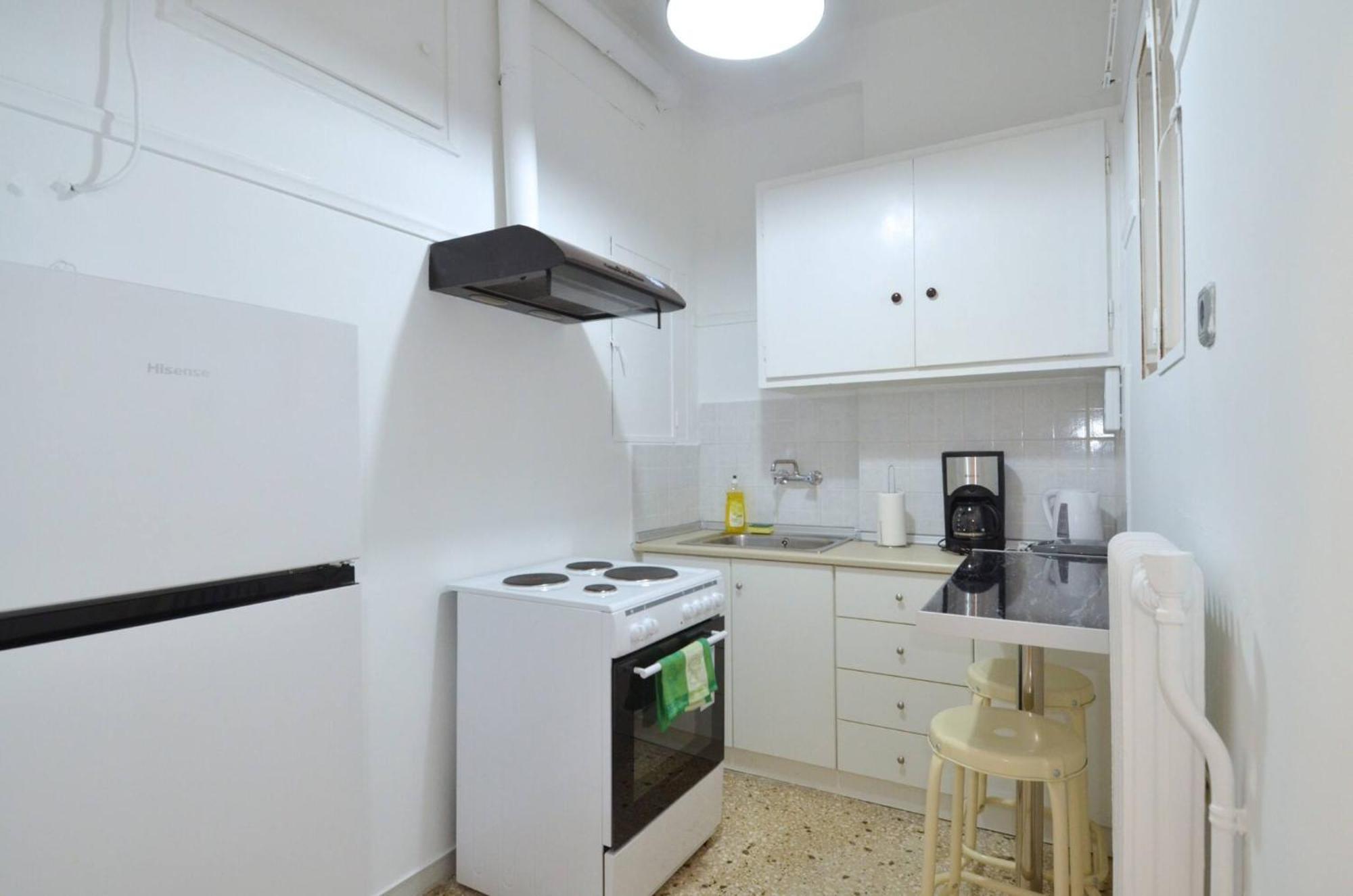 A Cozy Minimal Apartment At Koukaki, Dimitrako... アテネ エクステリア 写真