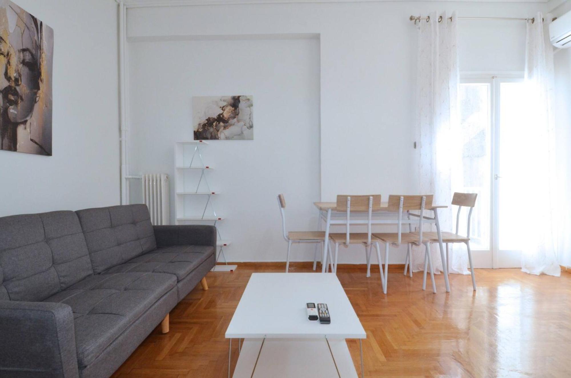 A Cozy Minimal Apartment At Koukaki, Dimitrako... アテネ エクステリア 写真